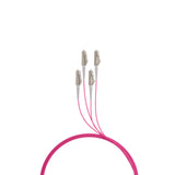 EFB Elektronik O8303S50OM4 InfiniBand og fiberoptisk kabel 50 m 4x LC U-DQ(ZN) BH Beige, Sort, Magenta