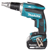 Makita DFS452TJX2 elektrisk skruetrækker & slagbor 4000 rpm Sort, Blå, Grå