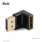 CLUB3D CAC-1008 kabel kønsskifter DisplayPort Sort