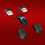 HyperX Pulsefire Saga Wireless Gaming Mouse (sort)