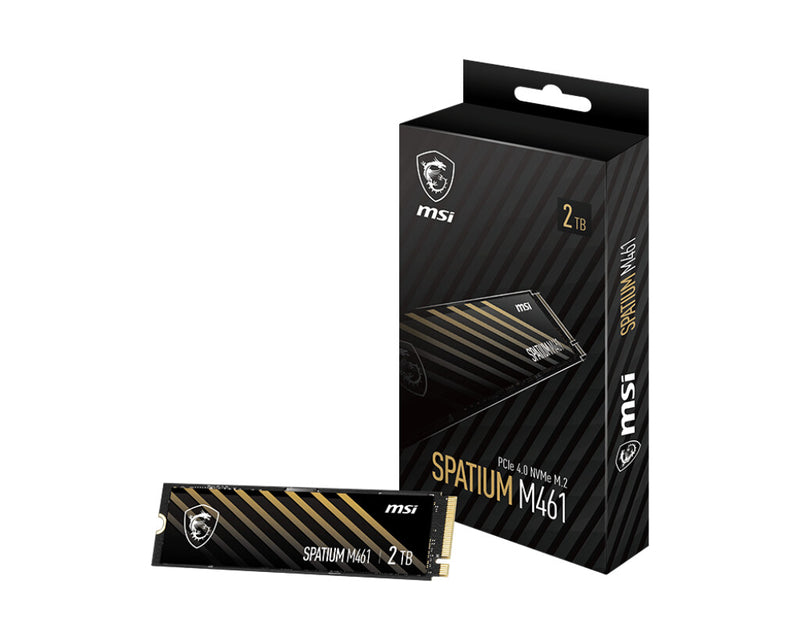 MSI S78-440Q550-P83 intern solid state drev 2 TB M.2 PCI Express 4.0 NVMe 3D NAND