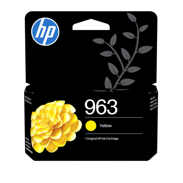 HP 963 Original Ink-blækpatron, gul