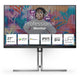 AOC Q27U3CV computerskærm 68,6 cm (27") 2560 x 1440 pixel Quad HD LCD Sort