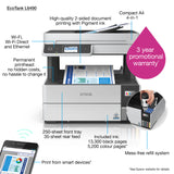 Epson EcoTank L6490 Inkjet A4 4800 x 1200 dpi 37 sider pr. minut Wi-Fi