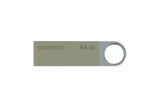 Goodram UUN2 USB-nøgle 64 GB USB Type-A 2.0 Sølv