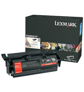 Lexmark T650H80G tonerpatron 1 stk Original Sort
