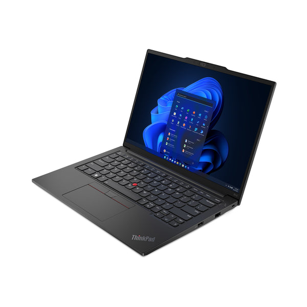 Lenovo ThinkPad E14 Gen 5 (AMD) AMD Ryzen™ 5 7430U Laptop 35,6 cm (14") WUXGA 8 GB DDR4-SDRAM 256 GB SSD Wi-Fi 6 (802.11ax) Windows 11 Pro Nordisk Sort