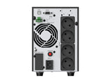 Conceptronic ZEUS52ES2K UPS-enhed Dobbeltkonvertering (online) 2 kVA 1800 W 4 AC stikkontakt(er)