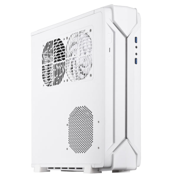 Silverstone RVZ03-ARGB Desktop Hvid