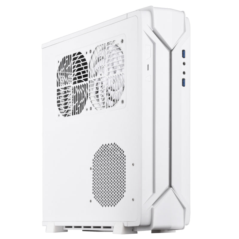 Silverstone RVZ03-ARGB Desktop Hvid