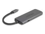 DeLOCK 87804 dockingstation Ledningsført USB 3.2 Gen 1 (3.1 Gen 1) Type-C Grå