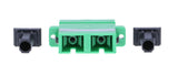Extralink ADAPTER SC/APC SM DUPLEX - Adapter fiber adapter SC/APC Grøn