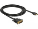 DeLOCK 85584 videokabel adapter 2 m HDMI Type A (Standard) DVI-D