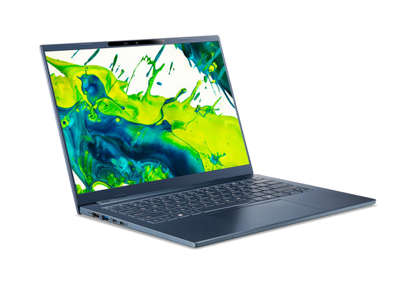Acer Aspire 14 AI A14-11M-X0Q0 Snapdragon X1-26-100 Laptop 35,6 cm (14") WUXGA 32 GB LPDDR5x-SDRAM 1 TB SSD Wi-Fi 7 (802.11be) Windows 11 Home Blå