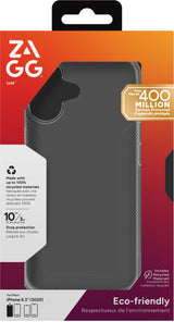 ZAGG Luxe mobiltelefon etui 16 cm (6.3") Cover Transparent