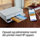 HP ENVY 6122e Trådløst All-in-One Farve Printer, Instant Ink; Fotoudskrivning