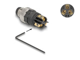 DeLOCK 60529 kabelsamler M8 Sort