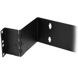 StarTech.com WALLMOUNTH2 stativ 2U Vægmonteret stativ Sort