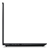 Lenovo ThinkPad P16s Gen 3 (Intel) Intel Core Ultra 7 155H Mobil workstation 40,6 cm (16") WUXGA 32 GB DDR5-SDRAM 1 TB SSD Wi-Fi 6E (802.11ax) Windows 11 Pro Tysk Sort