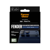 PanzerGlass ® Fender Kamerabeskytter Dybblå iPhone 17 Pro