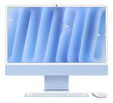 Apple iMac Apple M M4 59,7 cm (23.5") 4480 x 2520 pixel All-in-One PC 16 GB 256 GB SSD macOS Sequoia Wi-Fi 6E (802.11ax) Blå