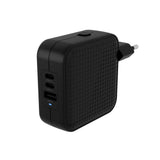 HYPER HJ1003BKWWGL oplader til mobil enhed Laptop, Smartphone, Tablet Sort Vekselstrøm Hurtig opladning Indendørs