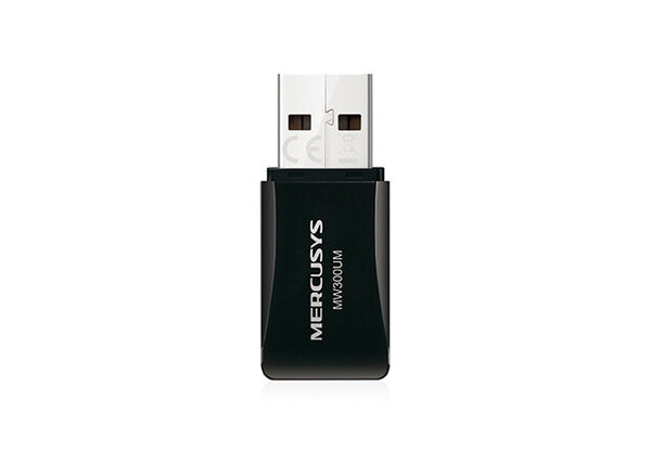 Mercusys MW300UM netværkskort USB 300 Mbit/s