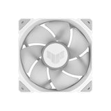 ASUS TUF GAMING TR120 ARGB REVERSE 1-pack White Computerkabinet Luftkøler 12 cm Hvid