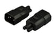 ALLNET ADAP-C14-IEC320-C5 kabel kønsskifter Sort