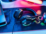 Tracer GZ X3 Headset Ledningsført Spil Sort