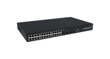 HPE CW 2050 24p 10/100/1000BT PoE+ 4p SFP 1G/2.5G 420W Administreret 2.5G Ethernet (100/1000/2500) Strøm over Ethernet (PoE) Sort