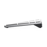 DELL KM7321W tastatur Mus inkluderet Kontor RF trådløs + Bluetooth AZERTY Belgisk Grå, Titanium