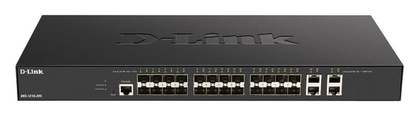 D-Link DXS-1210-28S netværksswitch Administreret L2/L3 10G Ethernet (100/1000/10000) 1U Sort