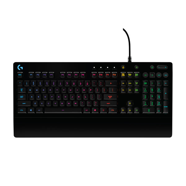 Logitech G G213 Prodigy tastatur Spil USB AZERTY Belgisk Sort