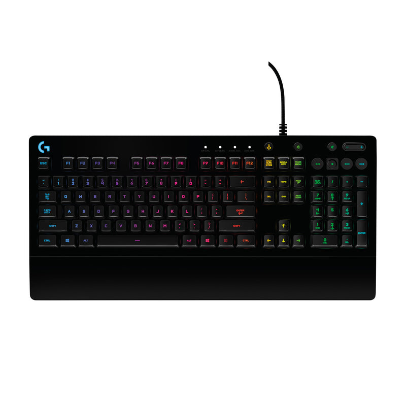 Logitech G G213 Prodigy tastatur Spil USB AZERTY Belgisk Sort