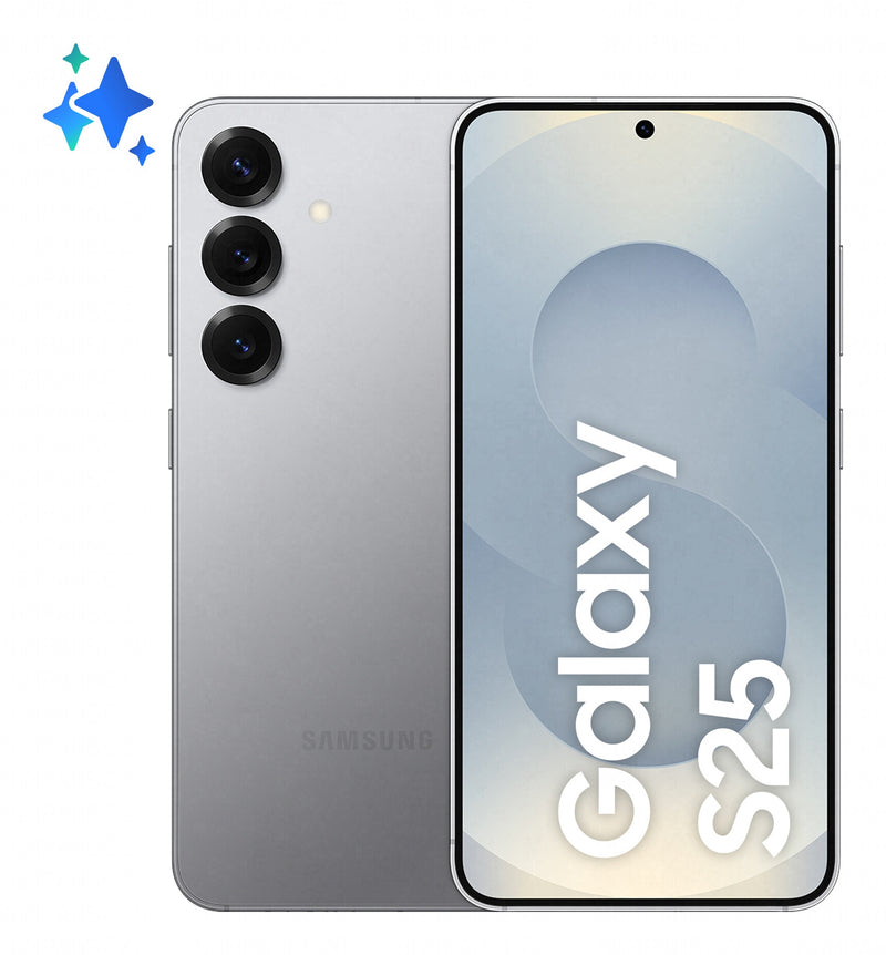 Samsung Galaxy S25 15,8 cm (6.2") Dual SIM Android 15 5G USB Type-C 12 GB 128 GB 4000 mAh Sølv
