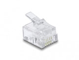 DeLOCK 67020 kabelsamler RJ11 Transparent
