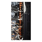 APC AR7585 kabelkanal Lige kabelbakke Sort