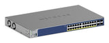 NETGEAR GS728TXP L2/L3 10G Ethernet (100/1000/10000) Strøm over Ethernet (PoE) Sort