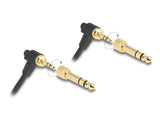 DeLOCK 85777 lydkabel 0,75 m 3.5mm Sort