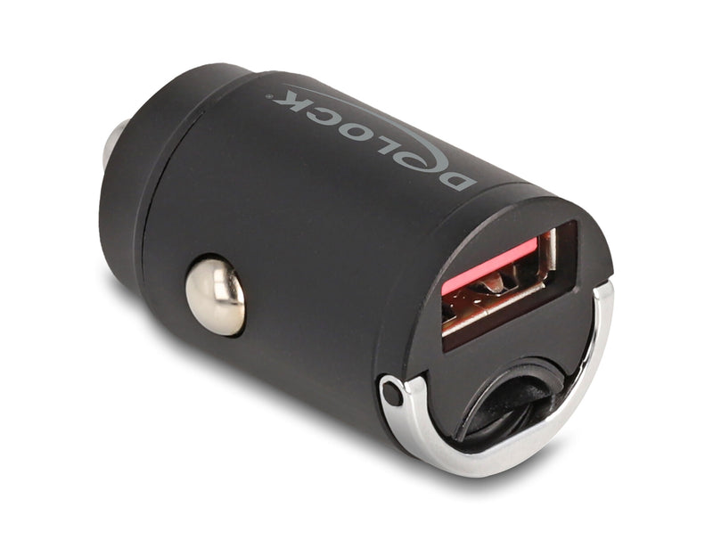 DeLOCK 64277 oplader til mobil enhed Universel Sort Cigartænder Hurtig opladning Automatisk
