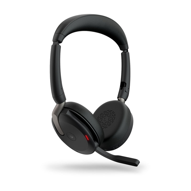 Jabra Evolve2 65 Flex Headset Trådløs Kontor/Callcenter USB Type-C Bluetooth