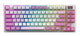 MSI FORGE GK600 TKL WIRELESS VIOLET tastatur Spil USB + Bluetooth QWERTY Spansk Lyserød, Violet, Hvid