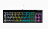 Corsair K55 RGB PRO tastatur Spil USB QWERTY Nordisk Sort