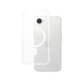 PanzerGlass CARE™ by ® Samba Case Transparent m. Hvid Qi Compatible iPhone 17e | 16e