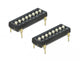 DeLOCK 66306 tilbehør til printkort (PCB) DIP-kontakt 2 stk