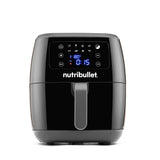 NutriBullet XXL Digital Air Fryer Enkelt 7 L Enkeltstående 1800 W Varmluftsteger Sort