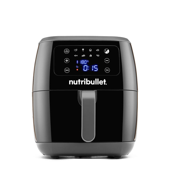 NutriBullet XXL Digital Air Fryer Enkelt 7 L Enkeltstående 1800 W Varmluftsteger Sort