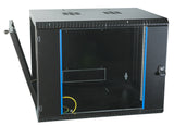 EFB Elektronik 691709VTS.60 stativ 9U Vægmonteret stativ Sort