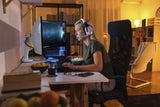 Ergotron HX Series 45-647-224 skærmbeslag og -stativer 124,5 cm (49") Skrivebord Sort
